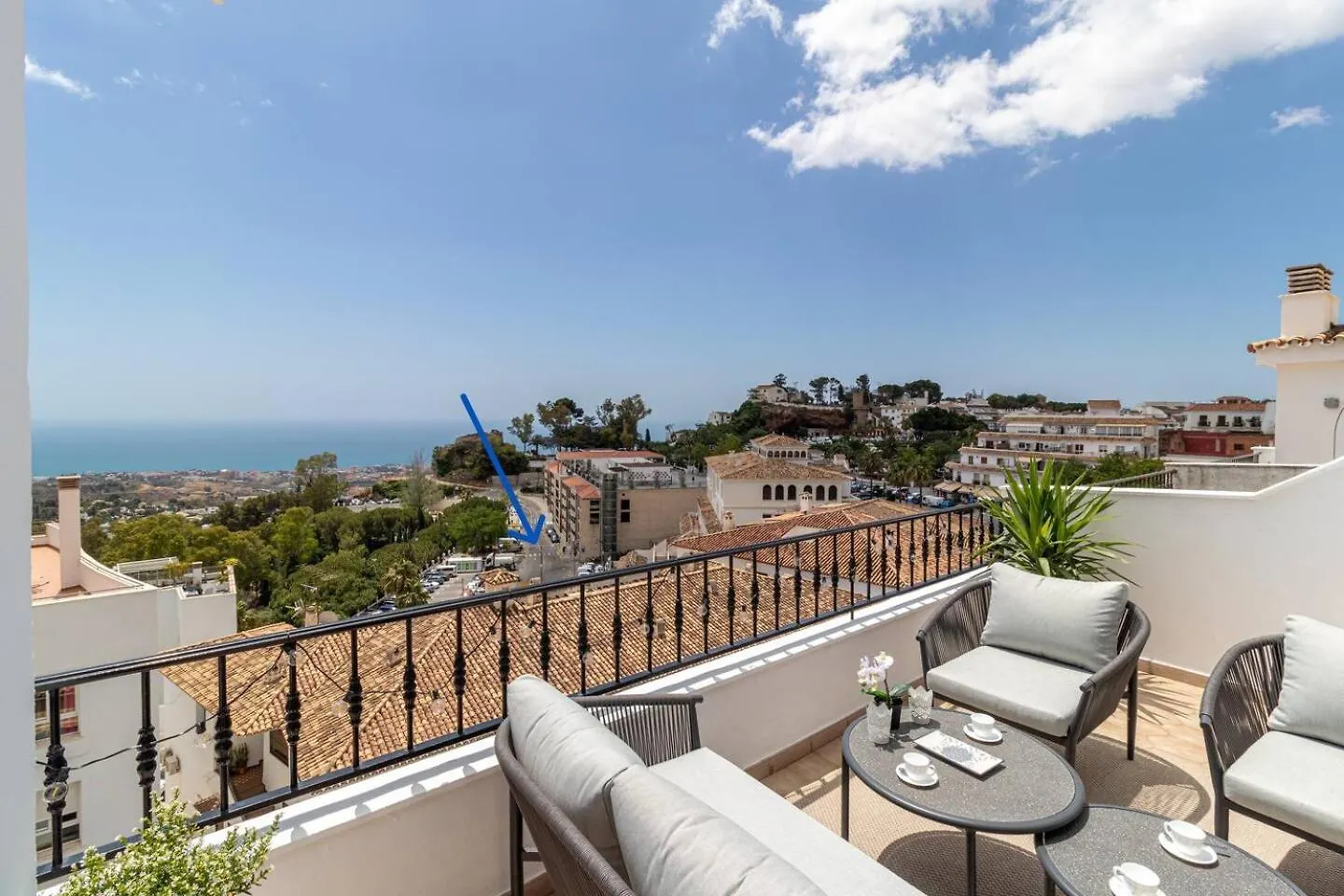 Heart Of Mijas Gorgeous Flat With Panoramic View Lägenhet