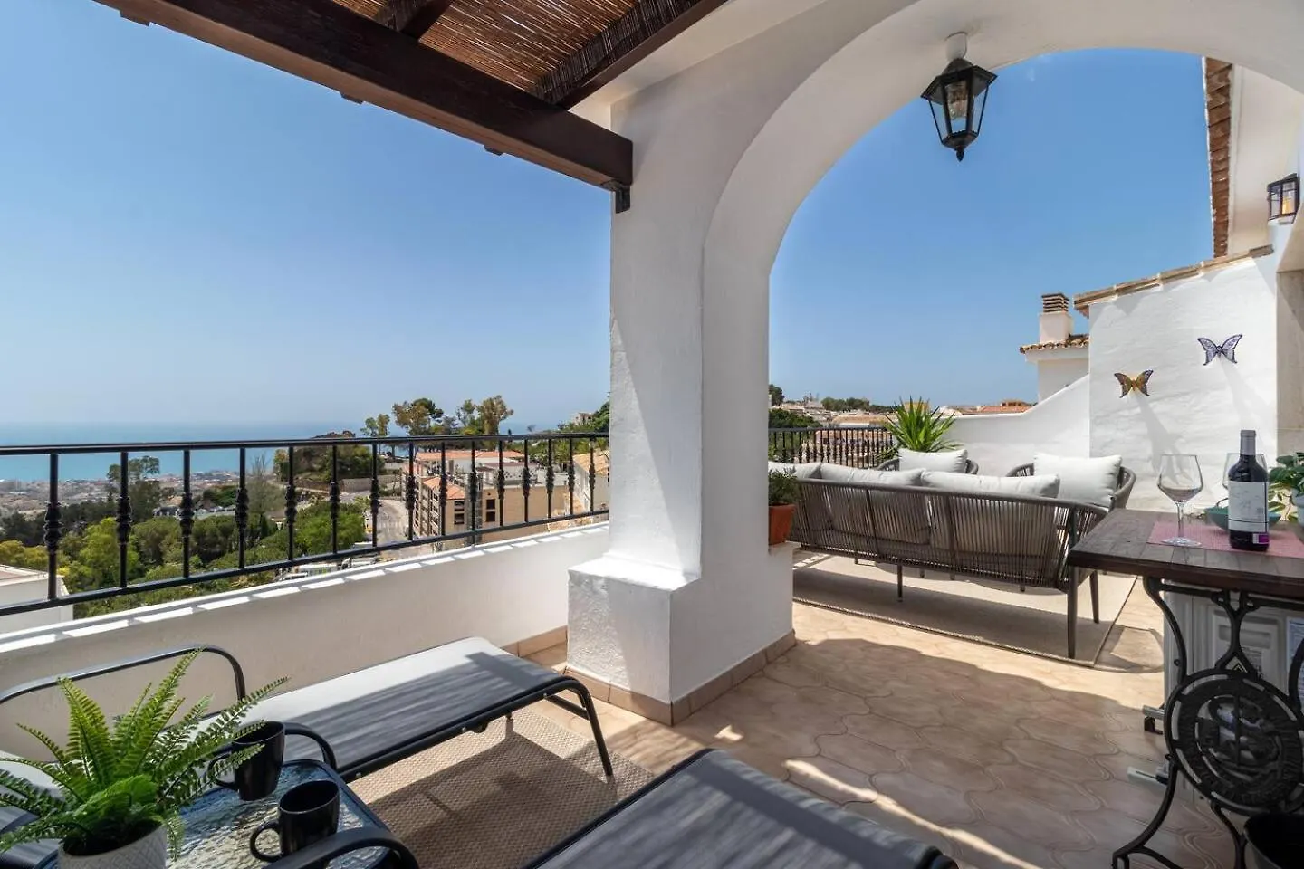 Heart Of Mijas Gorgeous Flat With Panoramic View Lägenhet