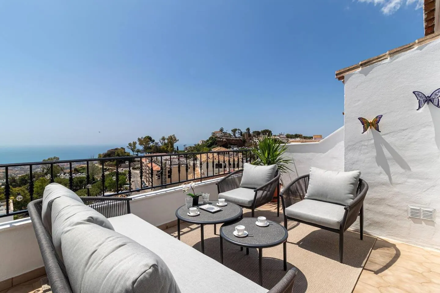 Heart Of Mijas Gorgeous Flat With Panoramic View Lägenhet